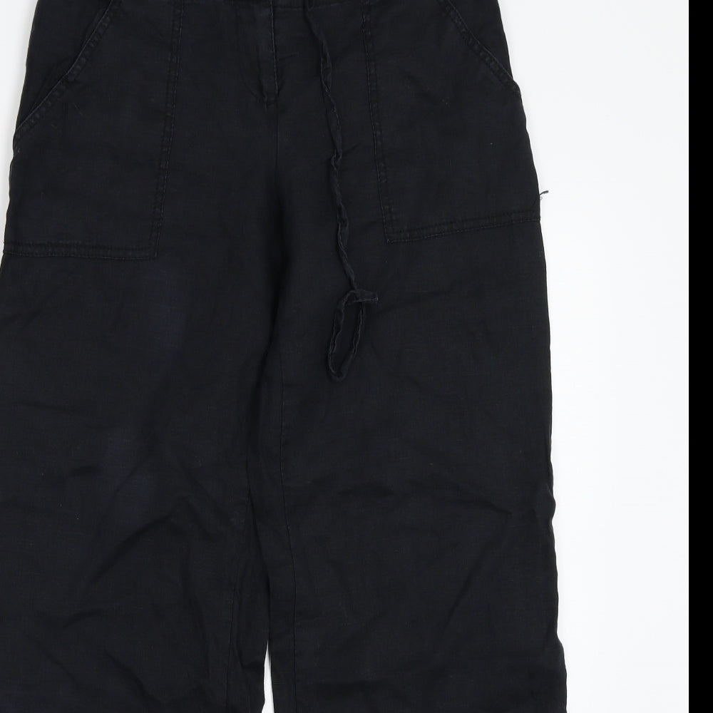 Primark Womens Black   Trousers  Size 8 L26 in