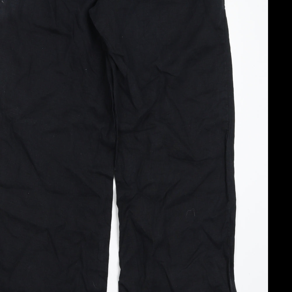 Primark Womens Black   Trousers  Size 8 L26 in