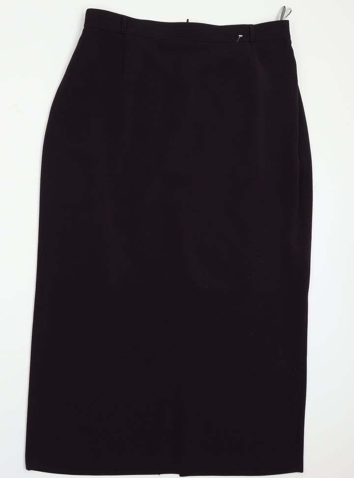 Gerry Weber Womens Purple A-Line Skirt Size 20