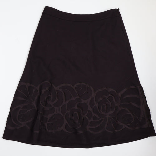 Windsmoor Womens Brown   A-Line Skirt Size 16
