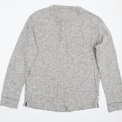 H&M Mens Grey    T-Shirt Size M