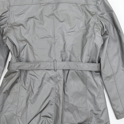 Sabadini Womens Silver   Kimono Coat Size 14