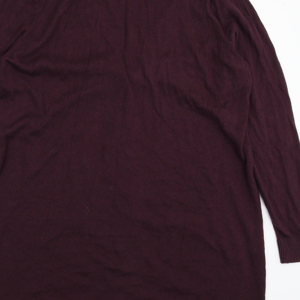 Arcadia Womens Brown  Knit Cardigan Jumper Size 24