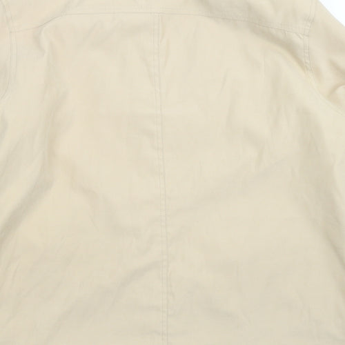 Isle Womens Beige   Jacket Coat Size 16