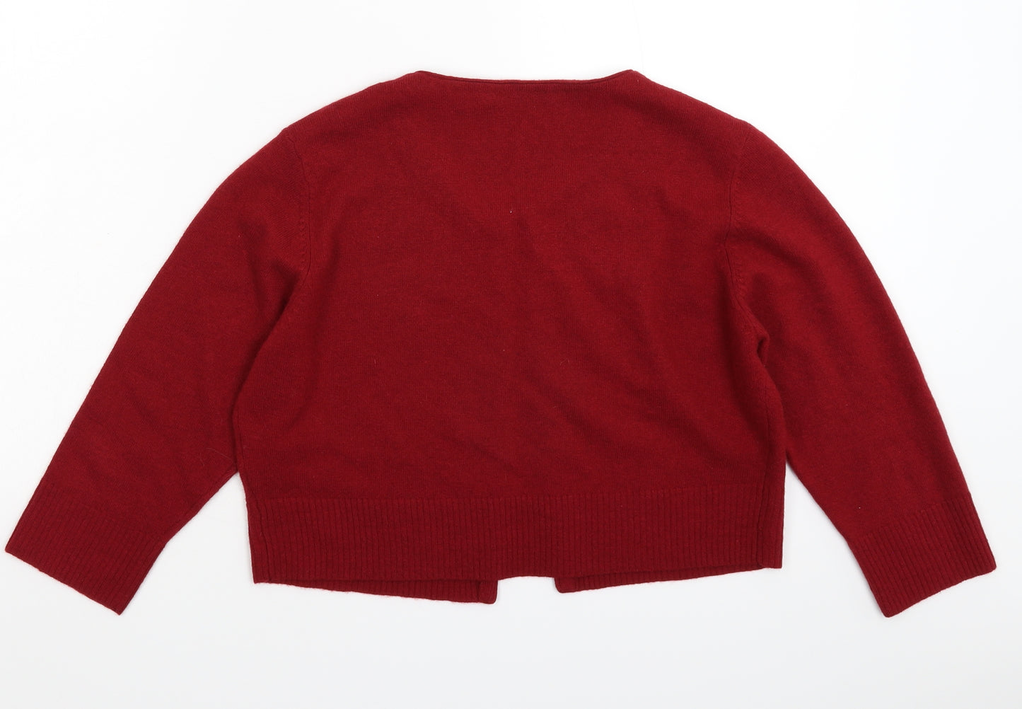 Pearce Fionda Womens Brown  Knit Cardigan Jumper Size L
