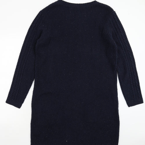 Atmosphere Womens Blue  Knit Jumper Dress  Size 14