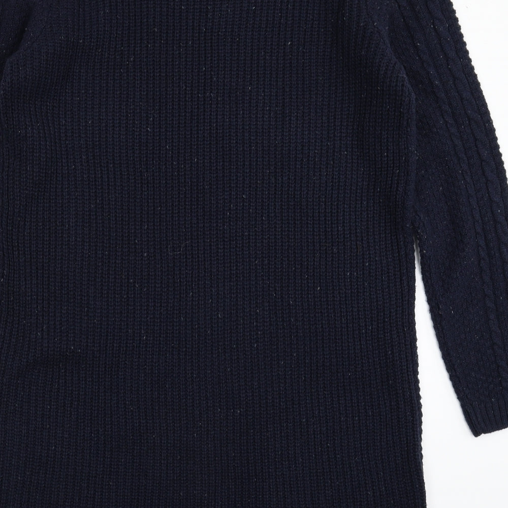 Atmosphere Womens Blue  Knit Jumper Dress  Size 14
