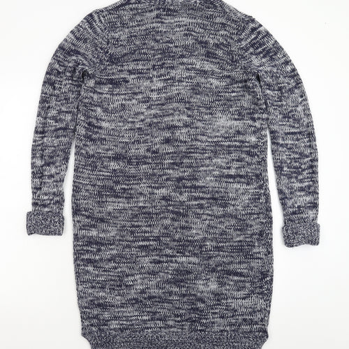 Papaya Womens Blue  Knit Cardigan Jumper Size M