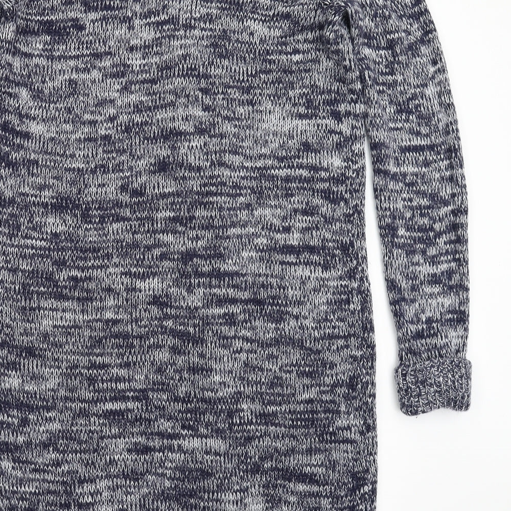 Papaya Womens Blue  Knit Cardigan Jumper Size M