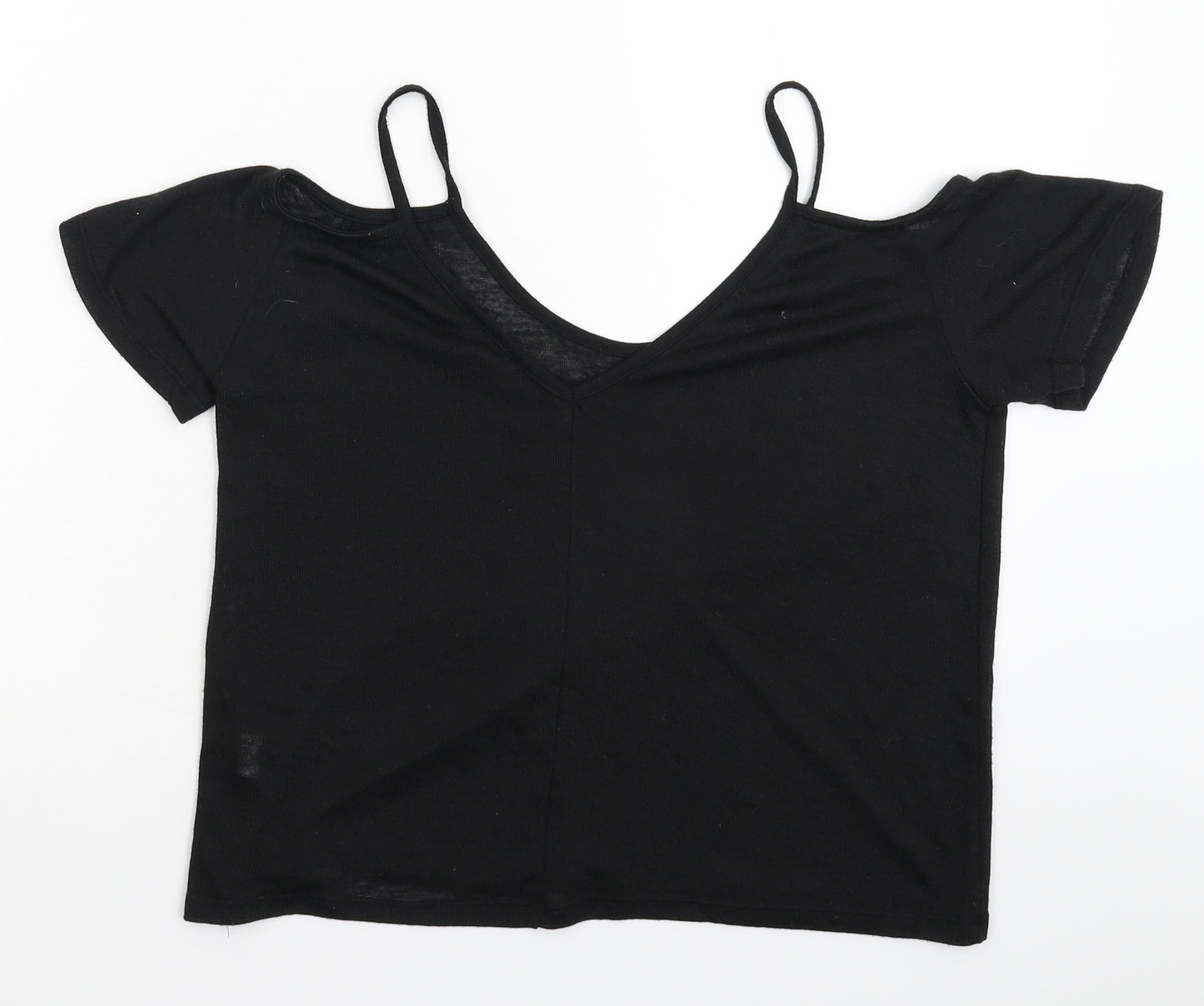 Atmosphere Womens Black   Basic T-Shirt Size 8
