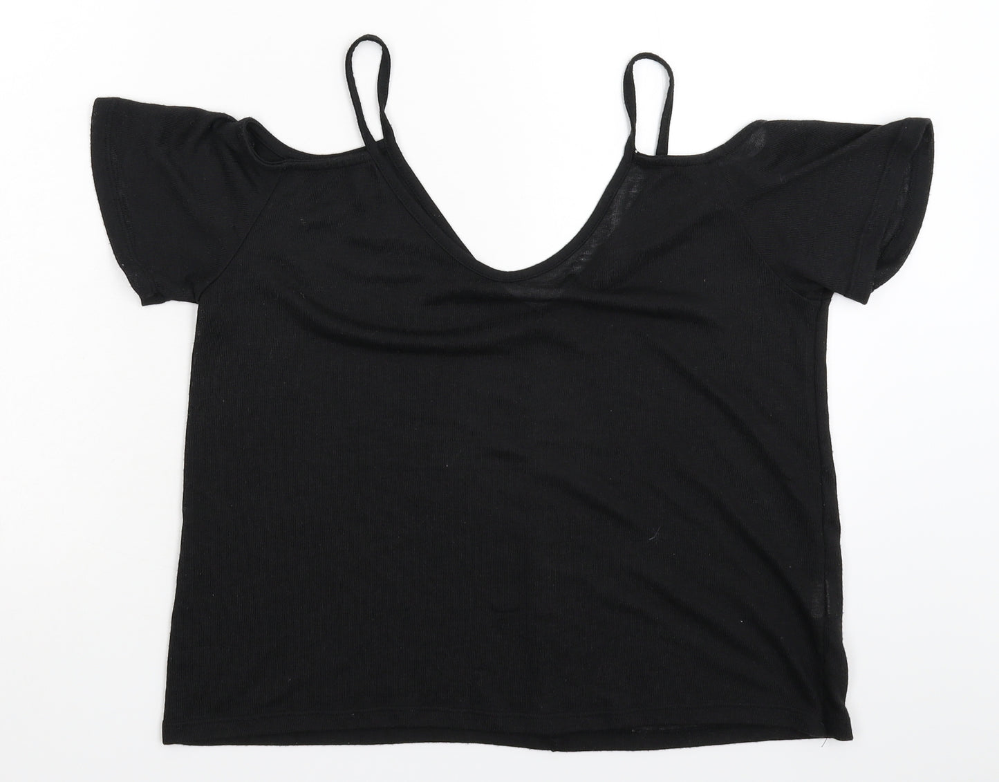 Atmosphere Womens Black   Basic T-Shirt Size 8