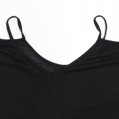 Atmosphere Womens Black   Basic T-Shirt Size 8
