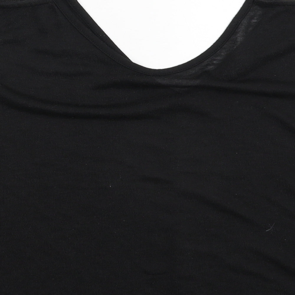 Atmosphere Womens Black   Basic T-Shirt Size 8