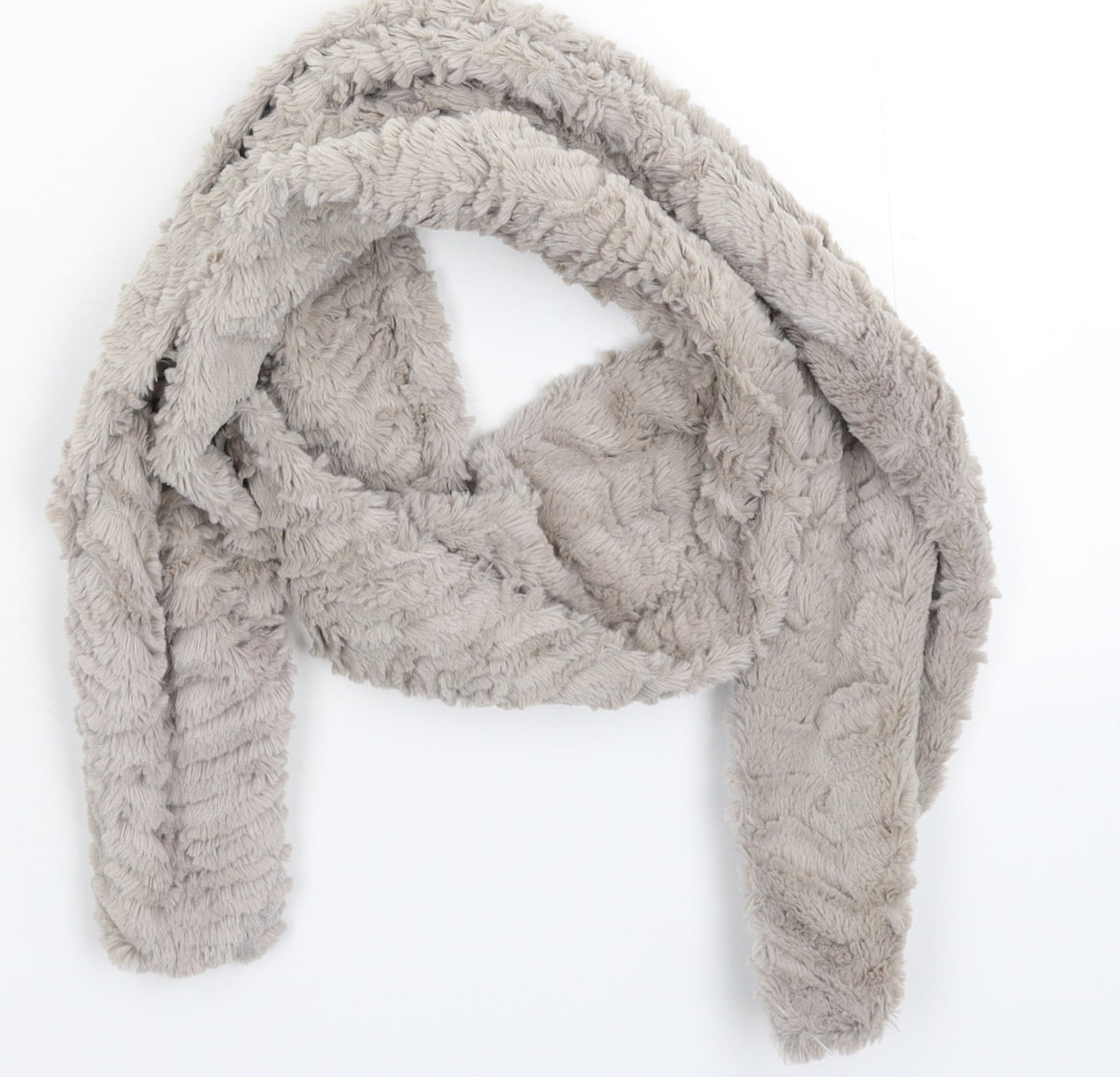 Preworn Womens Grey    Scarf