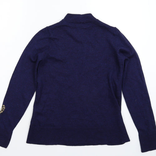 NEXT Womens Blue  Knit Pullover Jumper Size 8