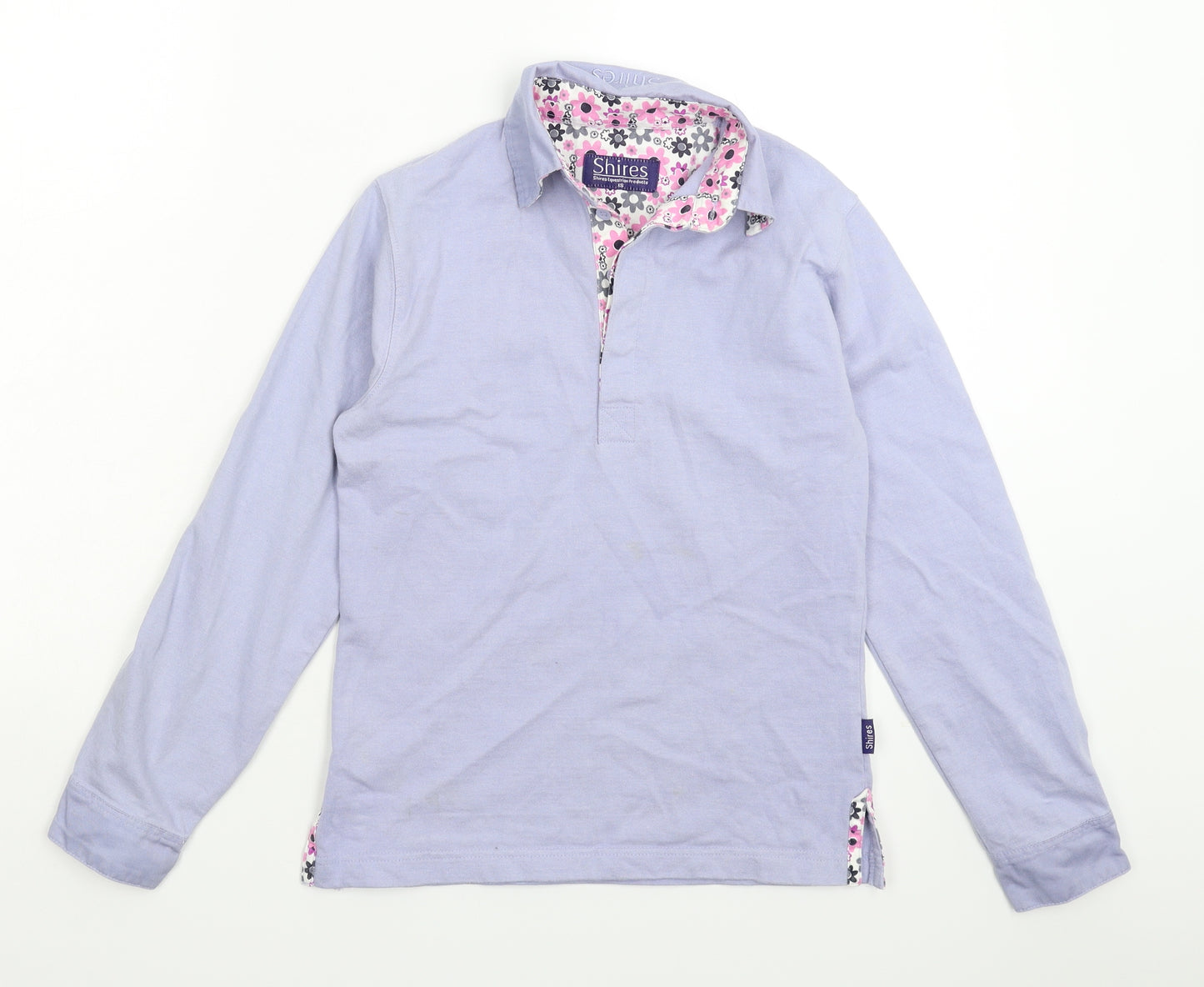 Shire Womens Blue   Basic Polo Size XS