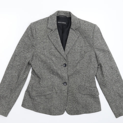 Franco Callegari Womens Grey   Jacket Suit Jacket Size 10
