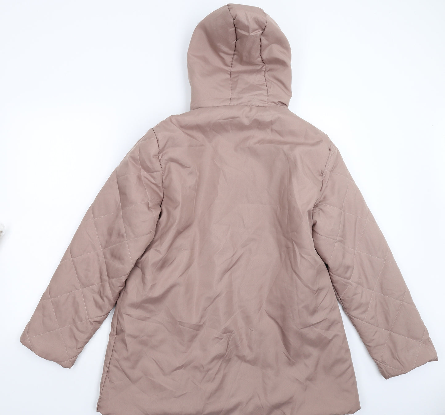 Anne De Lancay Womens Grey   Jacket Coat Size L