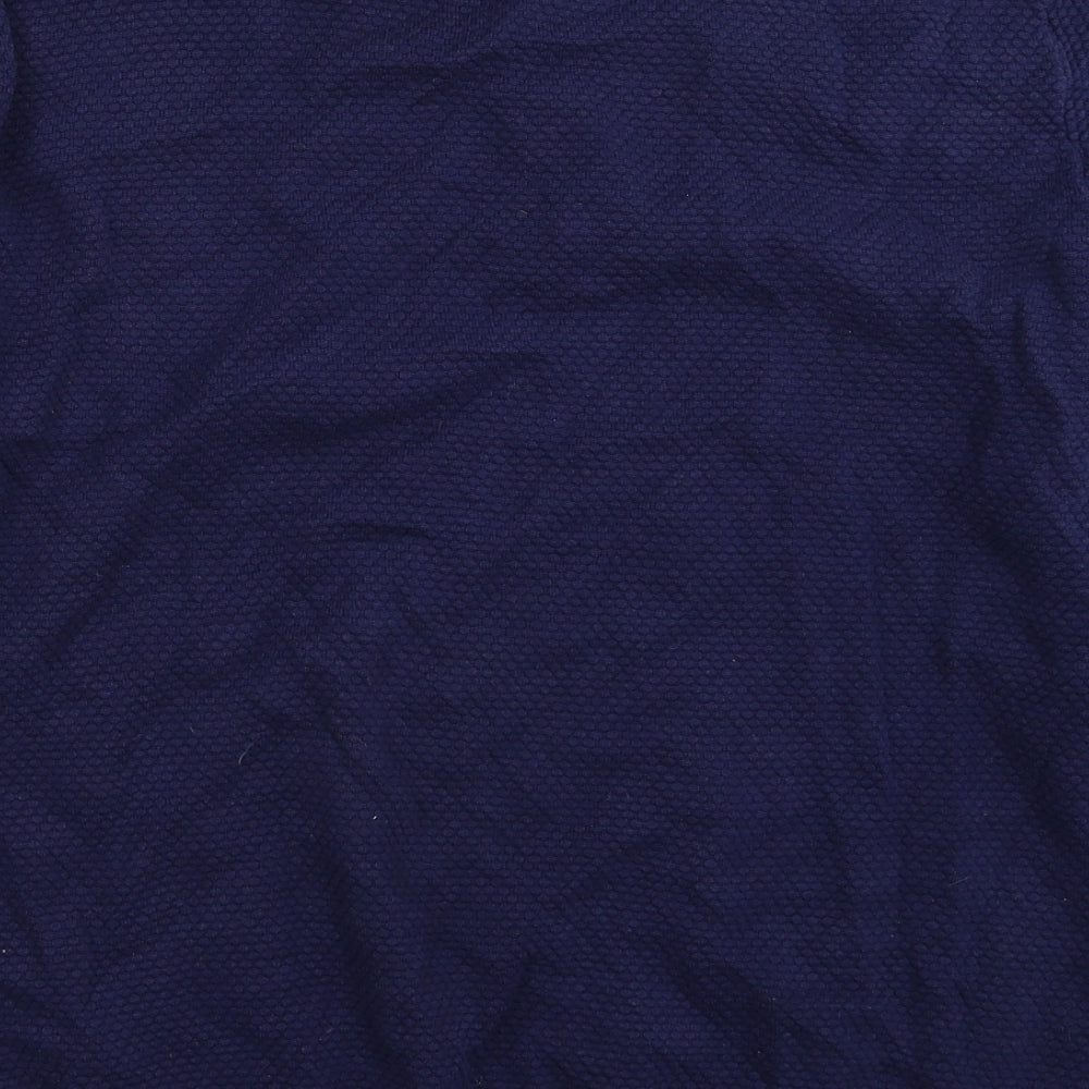 Peacocks Mens Blue  Knit Pullover Jumper Size 2XL