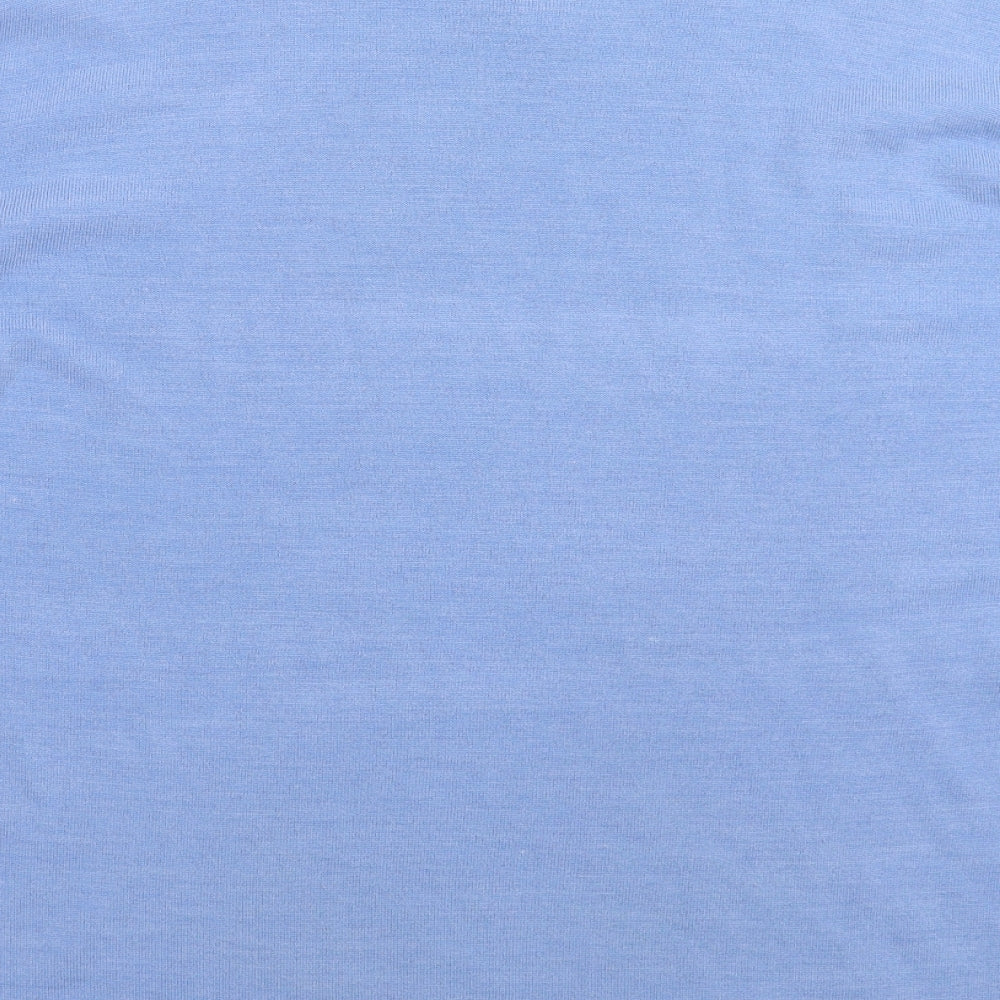 Atlantic Bay Mens Blue  Knit Pullover Jumper Size 2XL