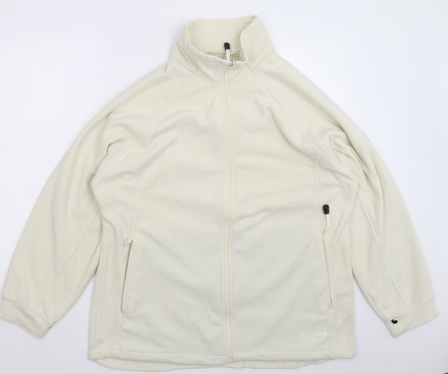 Regatta Womens White  Fleece Jacket  Size 16