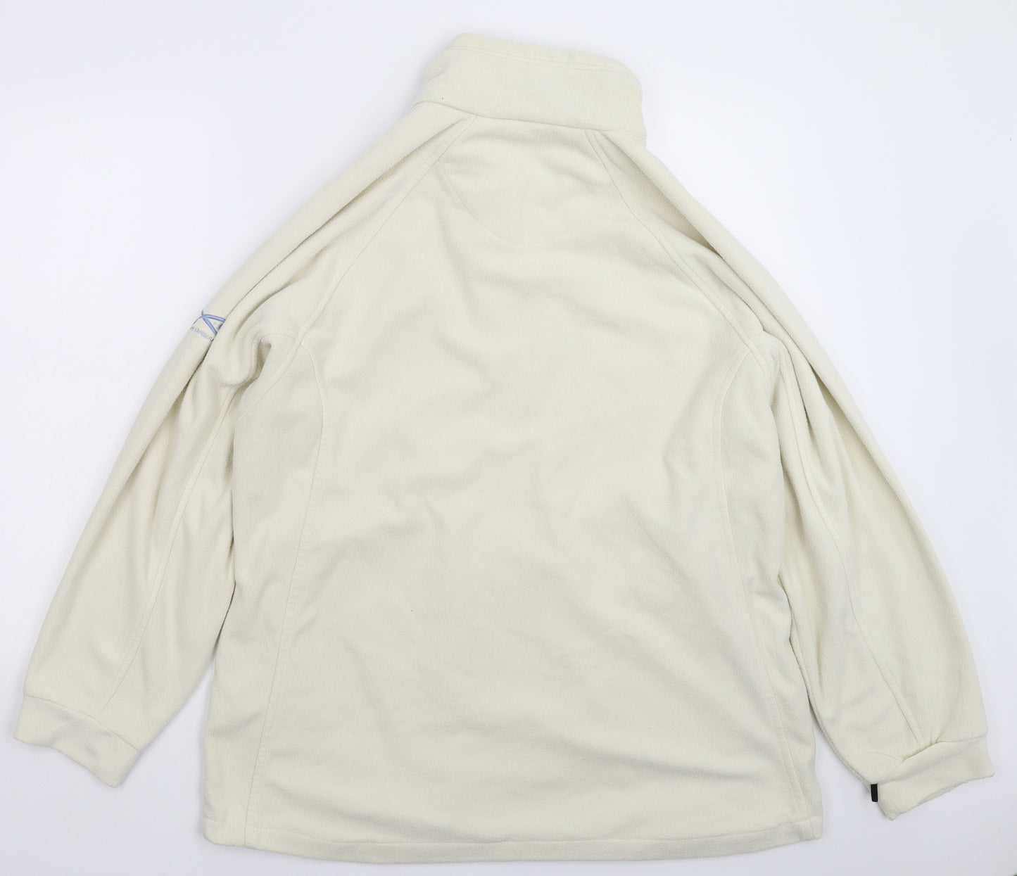 Regatta Womens White  Fleece Jacket  Size 16