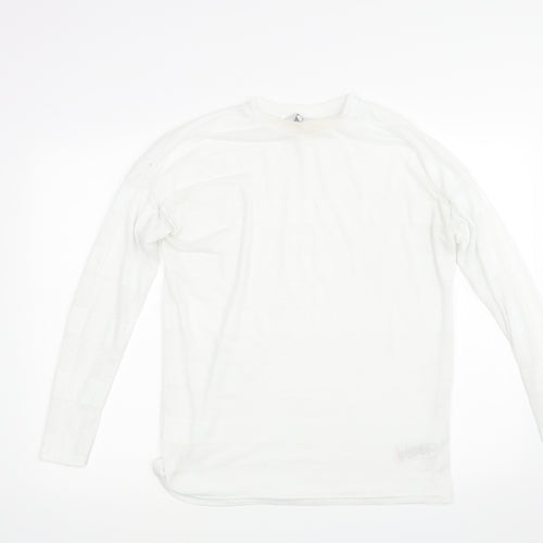 NEXT Womens White   Pullover Sweatshirt Size 14
