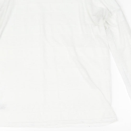 NEXT Womens White   Pullover Sweatshirt Size 14