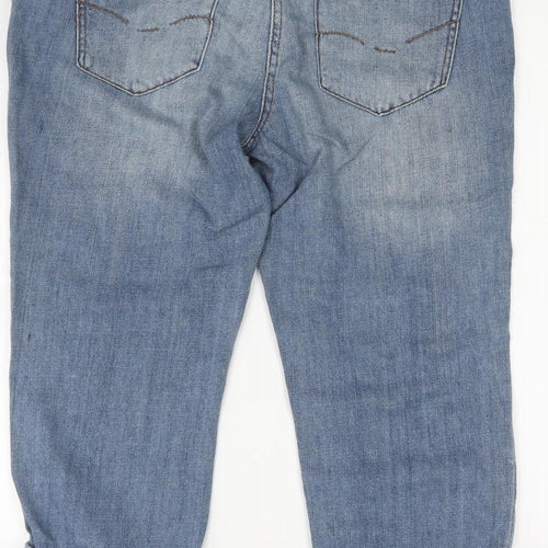 NEXT Womens Blue  Denim Cropped Jeans Size 12 L21 in