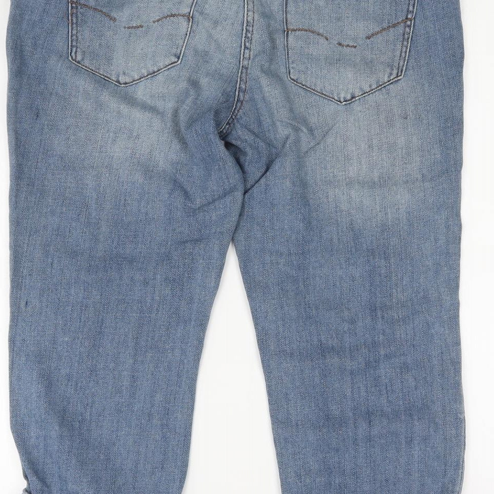 NEXT Womens Blue  Denim Cropped Jeans Size 12 L21 in