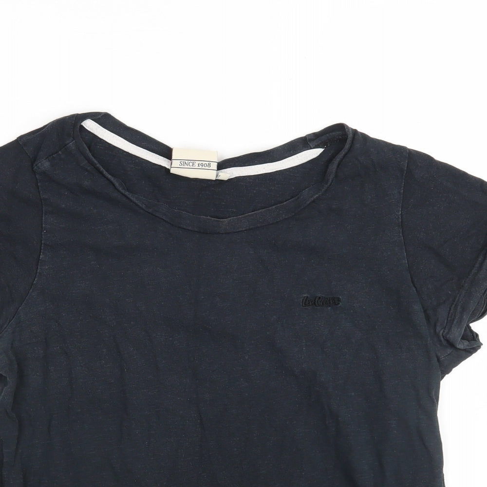 Lee Cooper Womens Blue   Basic T-Shirt Size 16