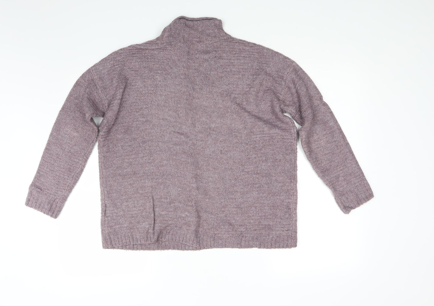 TU Womens Purple  Knit Pullover Jumper Size 8