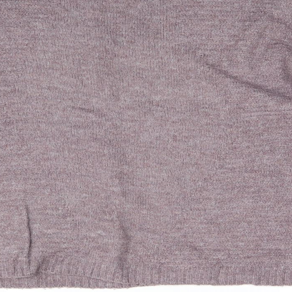 TU Womens Purple  Knit Pullover Jumper Size 8