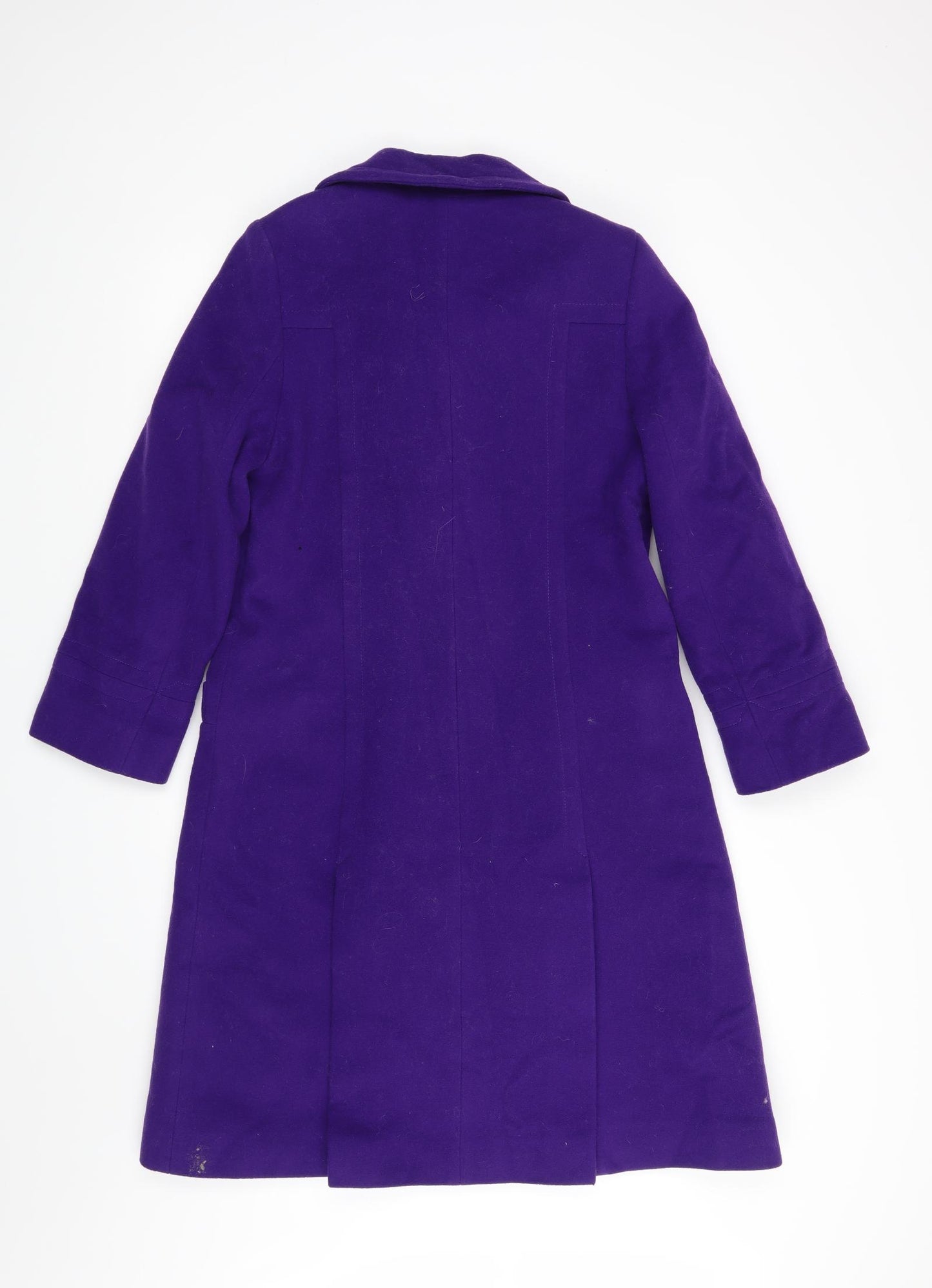 Hobbs Womens Purple   Overcoat Coat Size 12