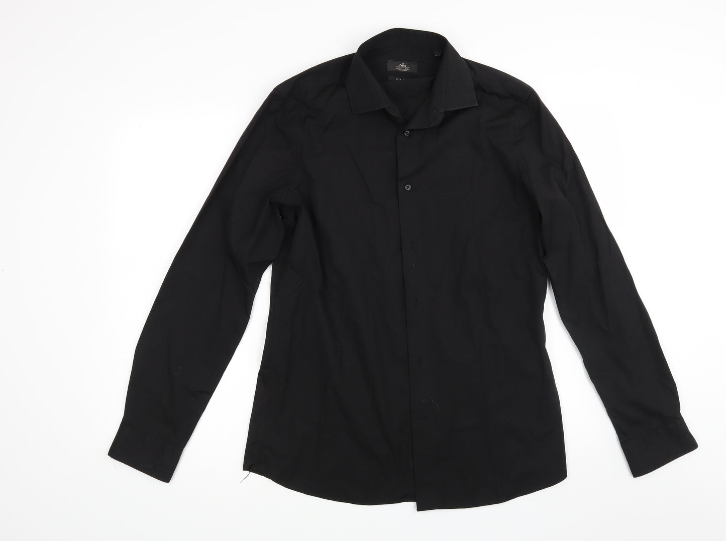 NEXT Mens Black    Dress Shirt Size 15.5