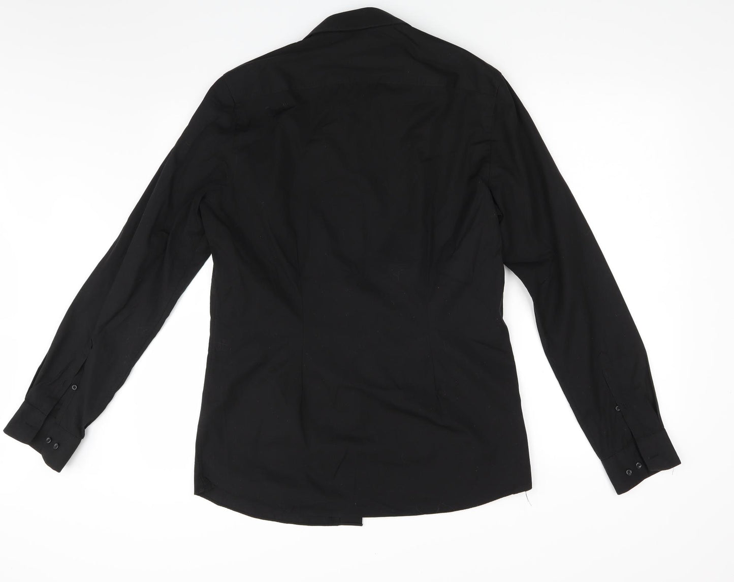 NEXT Mens Black    Dress Shirt Size 15.5