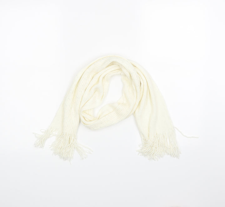 Preworn Womens White Scarf
