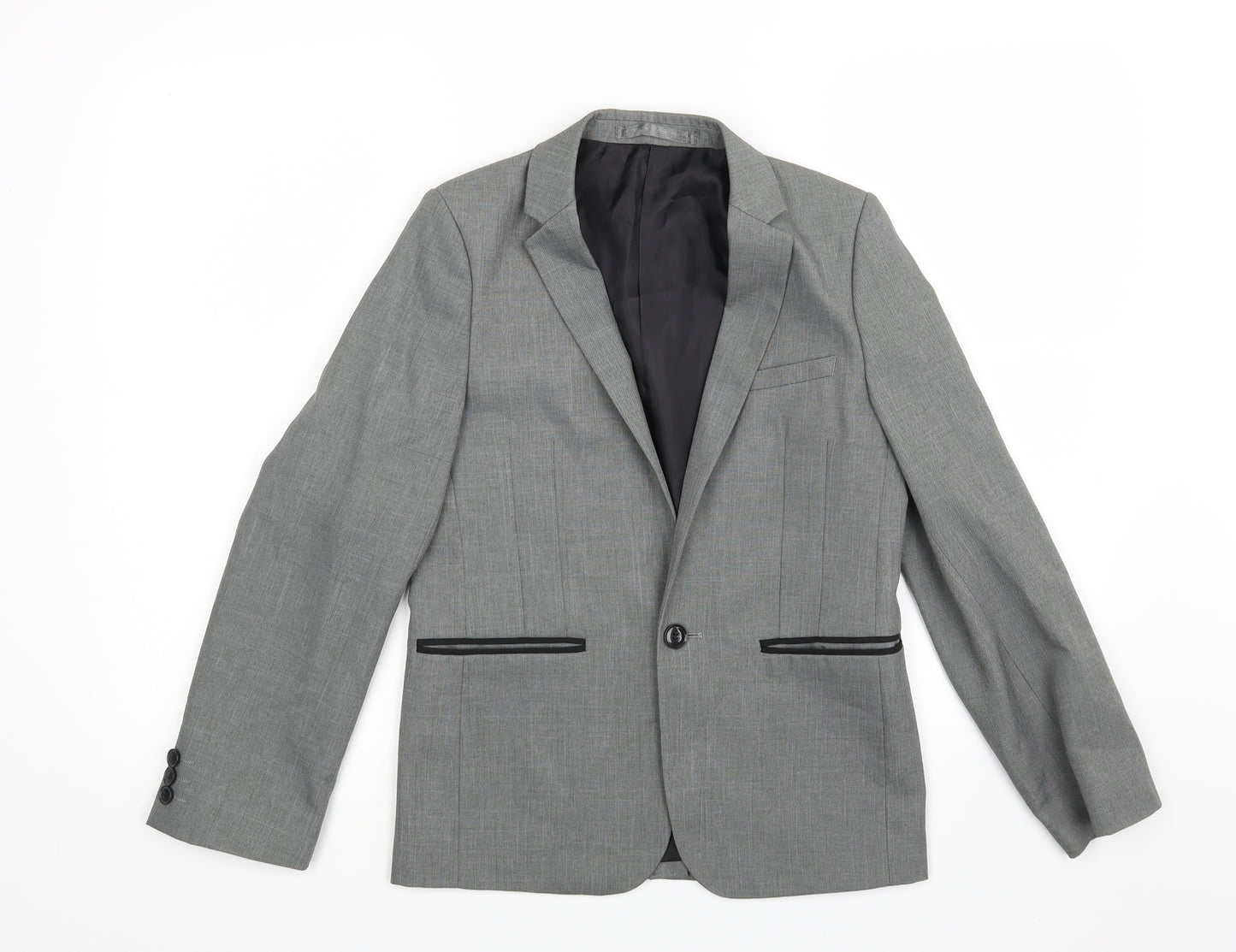Matalan Boys Grey   Jacket Blazer Size 10-11 Years