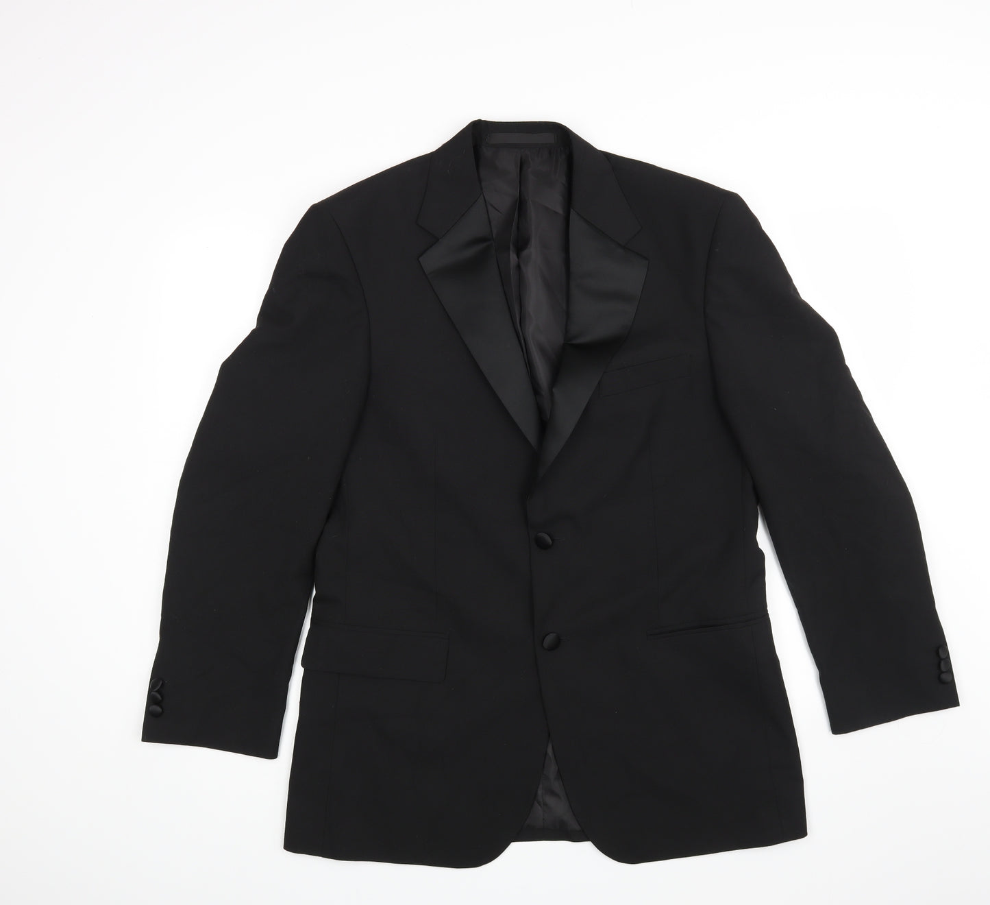 Marks and Spencer Mens Black   Jacket Blazer Size 40