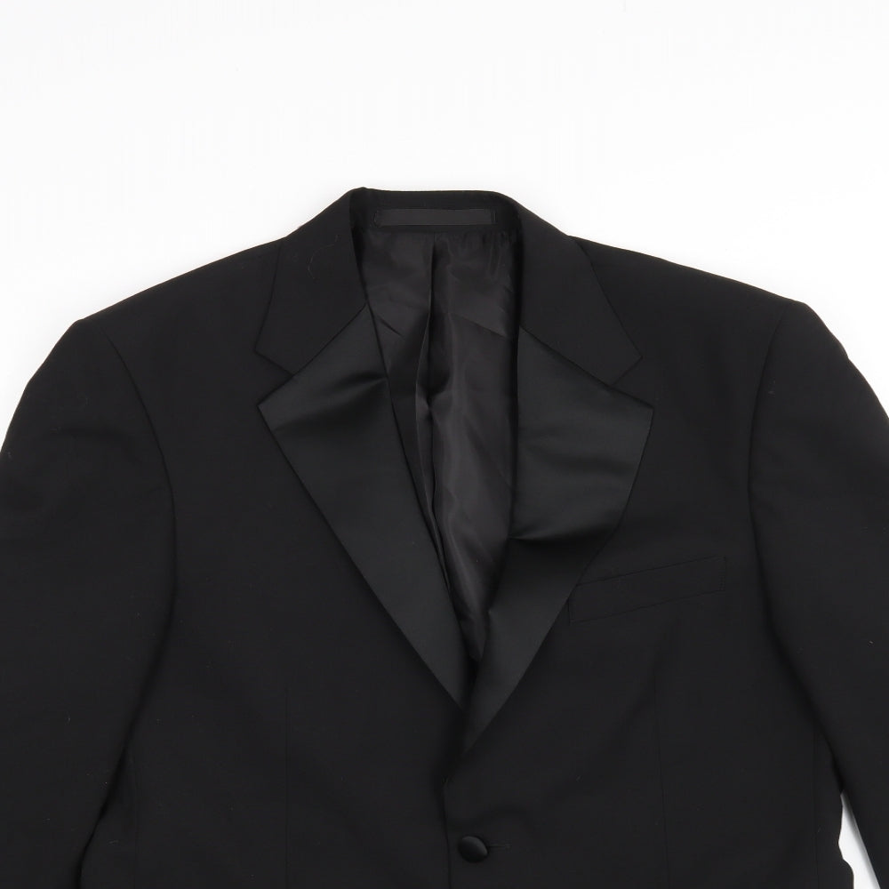 Marks and Spencer Mens Black   Jacket Blazer Size 40