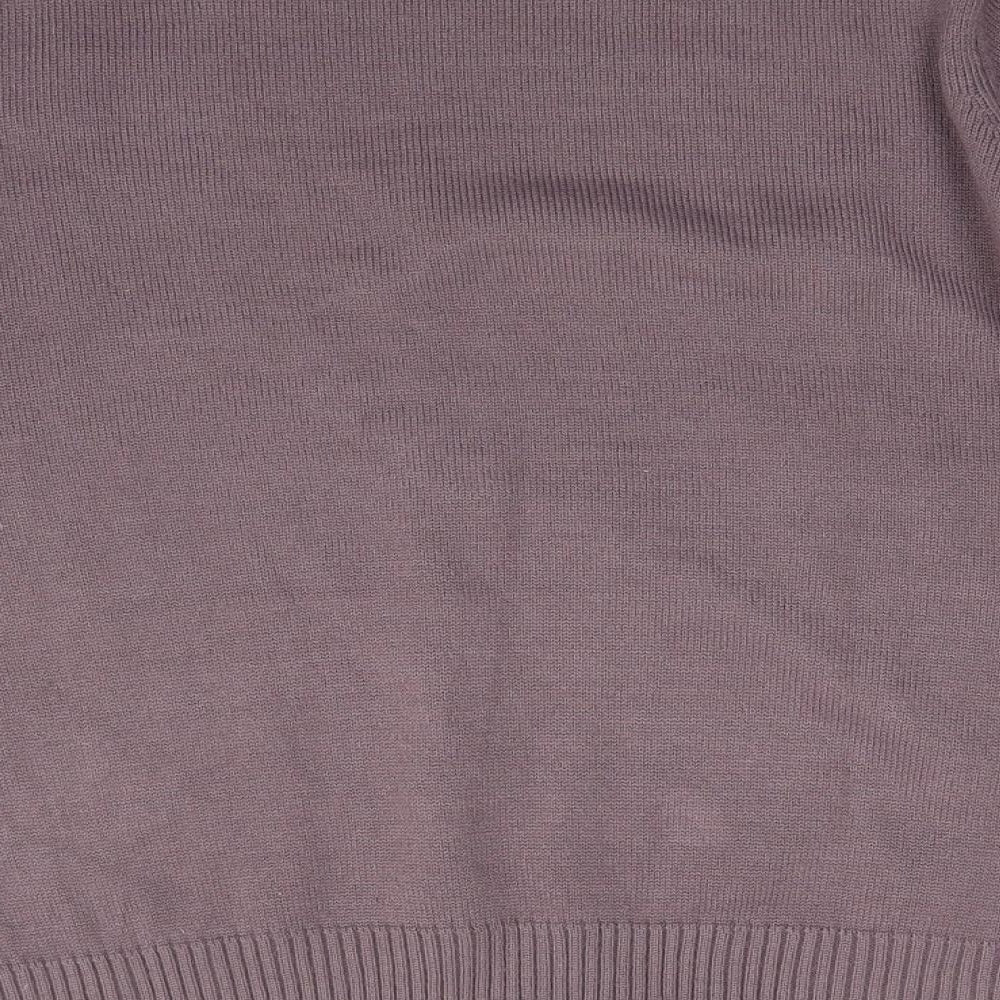 Edinburgh Woolen Mill  Mens Brown  Knit Pullover Jumper Size M
