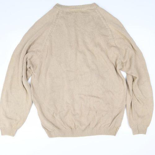 Hawkshead Womens Beige  Knit Pullover Jumper Size L