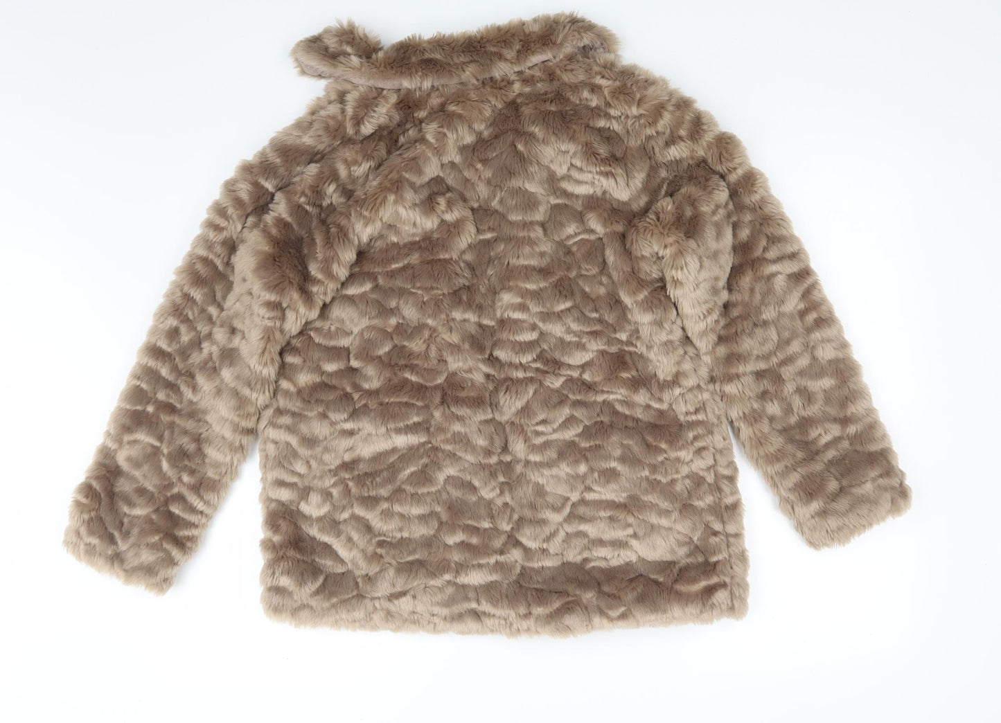 Marks and Spencer Girls Brown   Jacket Coat Size 11-12 Years