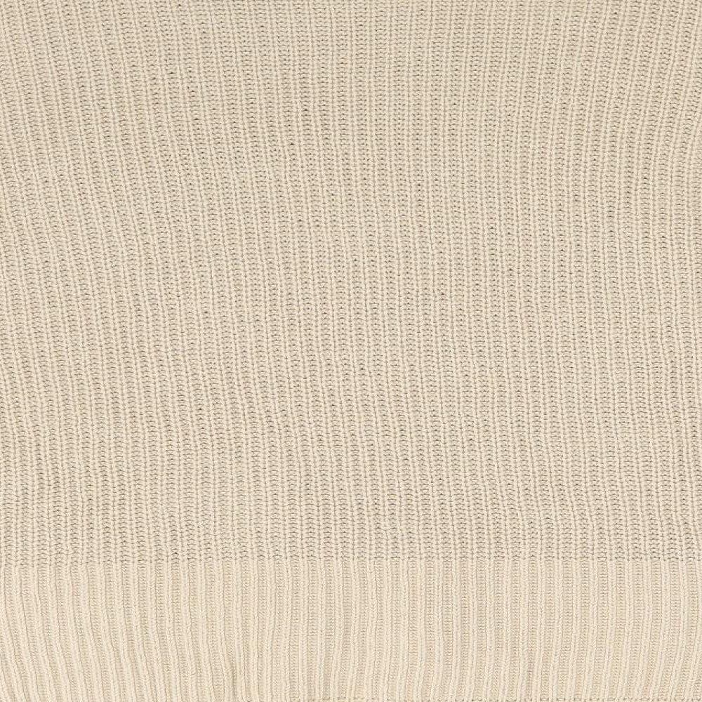 Miss Selfridge Womens Beige  Knit Pullover Jumper Size 12
