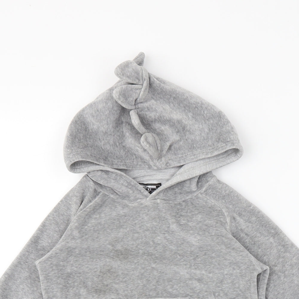 NEXT Girls Grey   Pullover Hoodie Size 4-5 Years