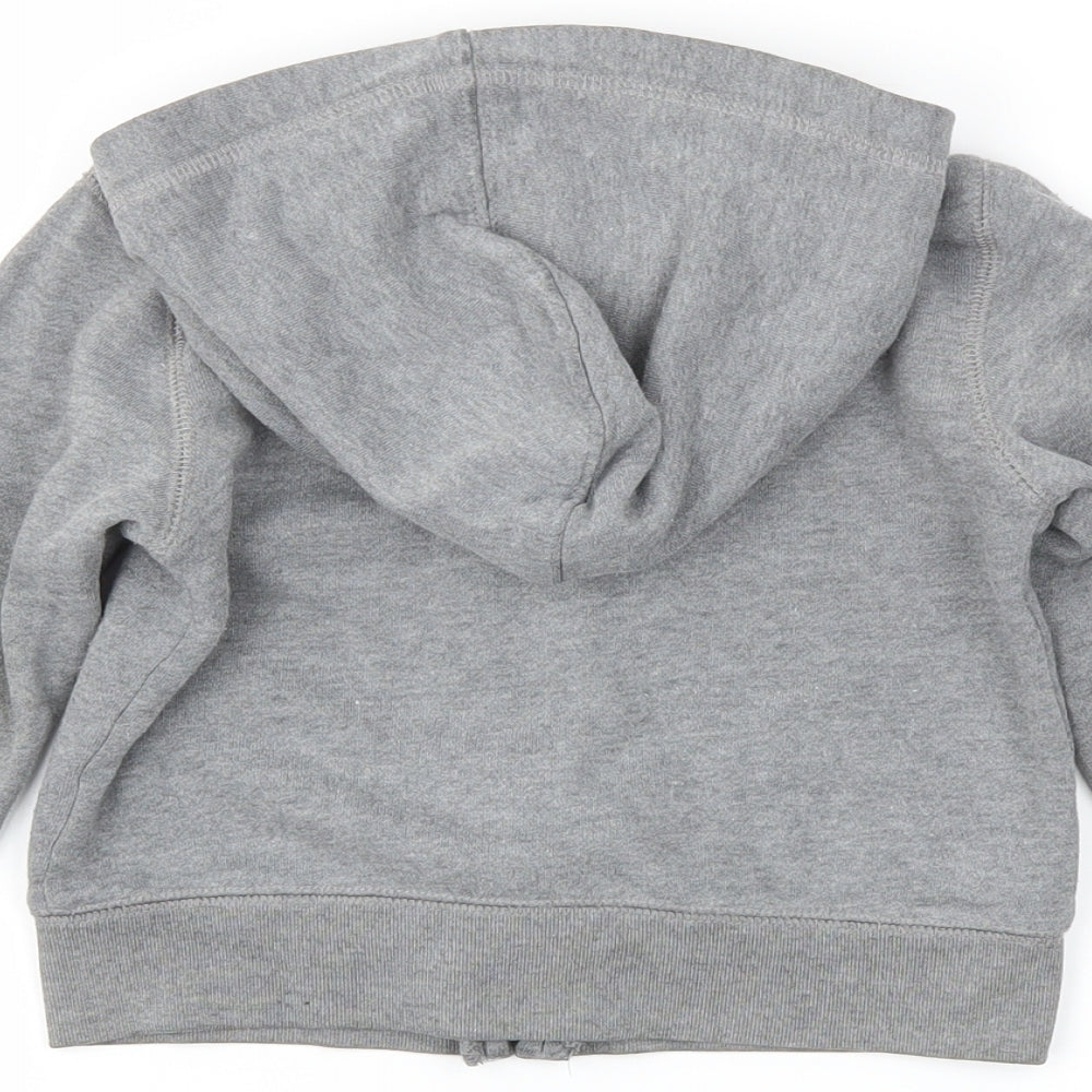Gap Boys Grey   Full Zip Hoodie Size 2 Years