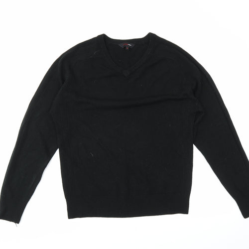 Cutting Edge Mens Black   Pullover Jumper Size M