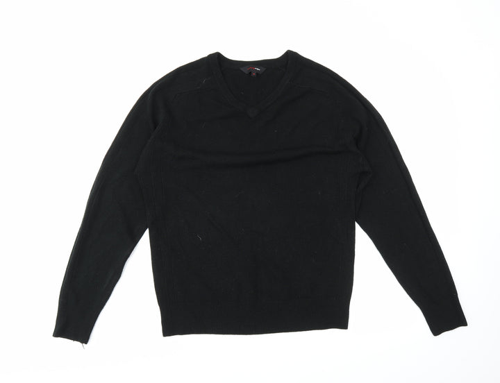 Cutting Edge Mens Black Pullover Jumper Size M