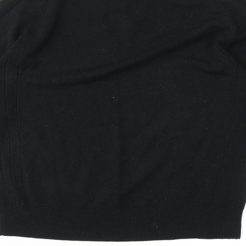 Cutting Edge Mens Black   Pullover Jumper Size M