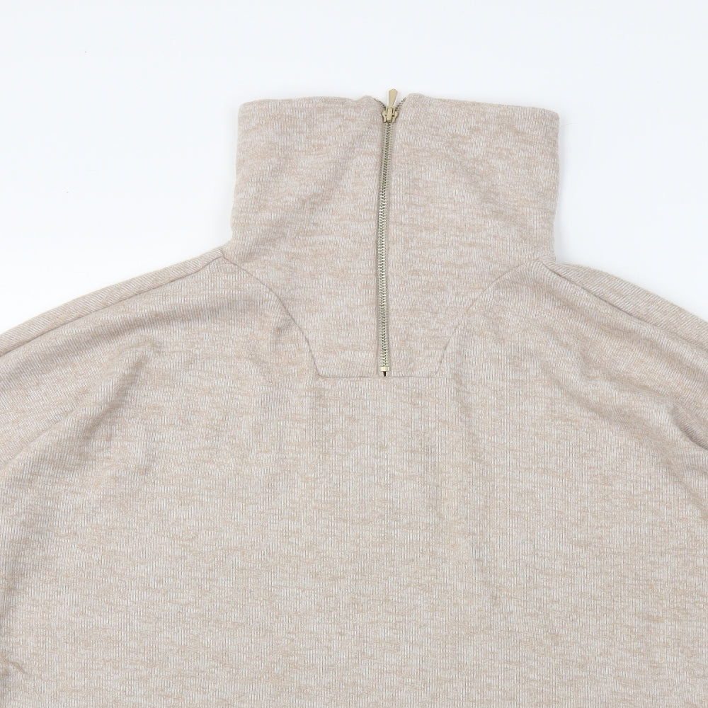 NEXT Womens Beige   Henley Jumper Size 22